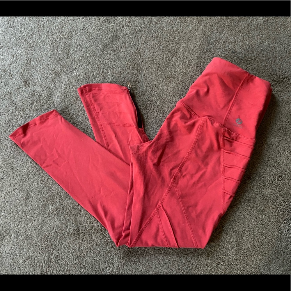 Oiselle Coral Leggings Size 4